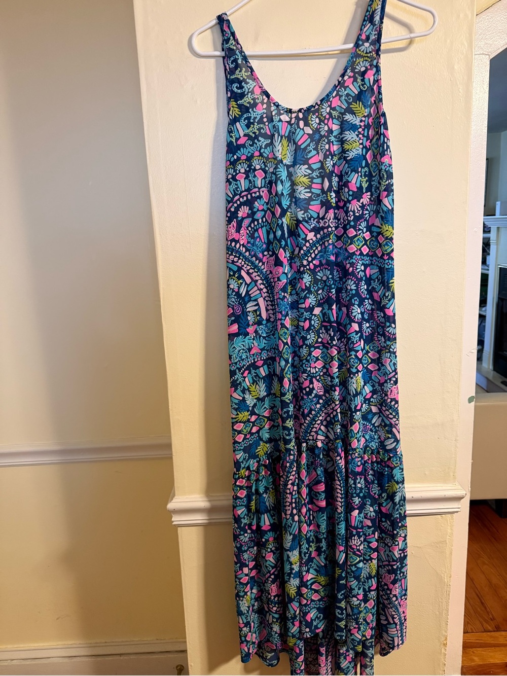lilly pulitzer cover up dress size small